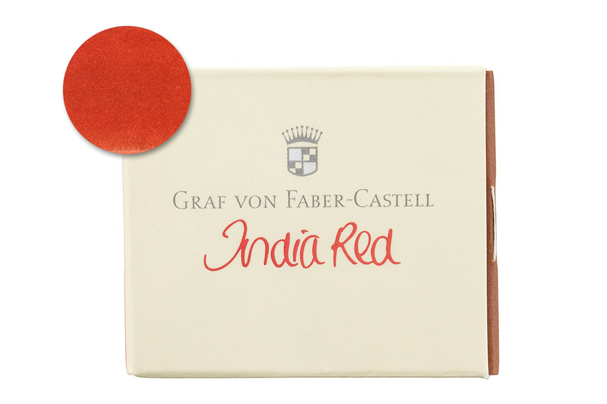 Graf von Faber-Castell Inktpatronen India Red